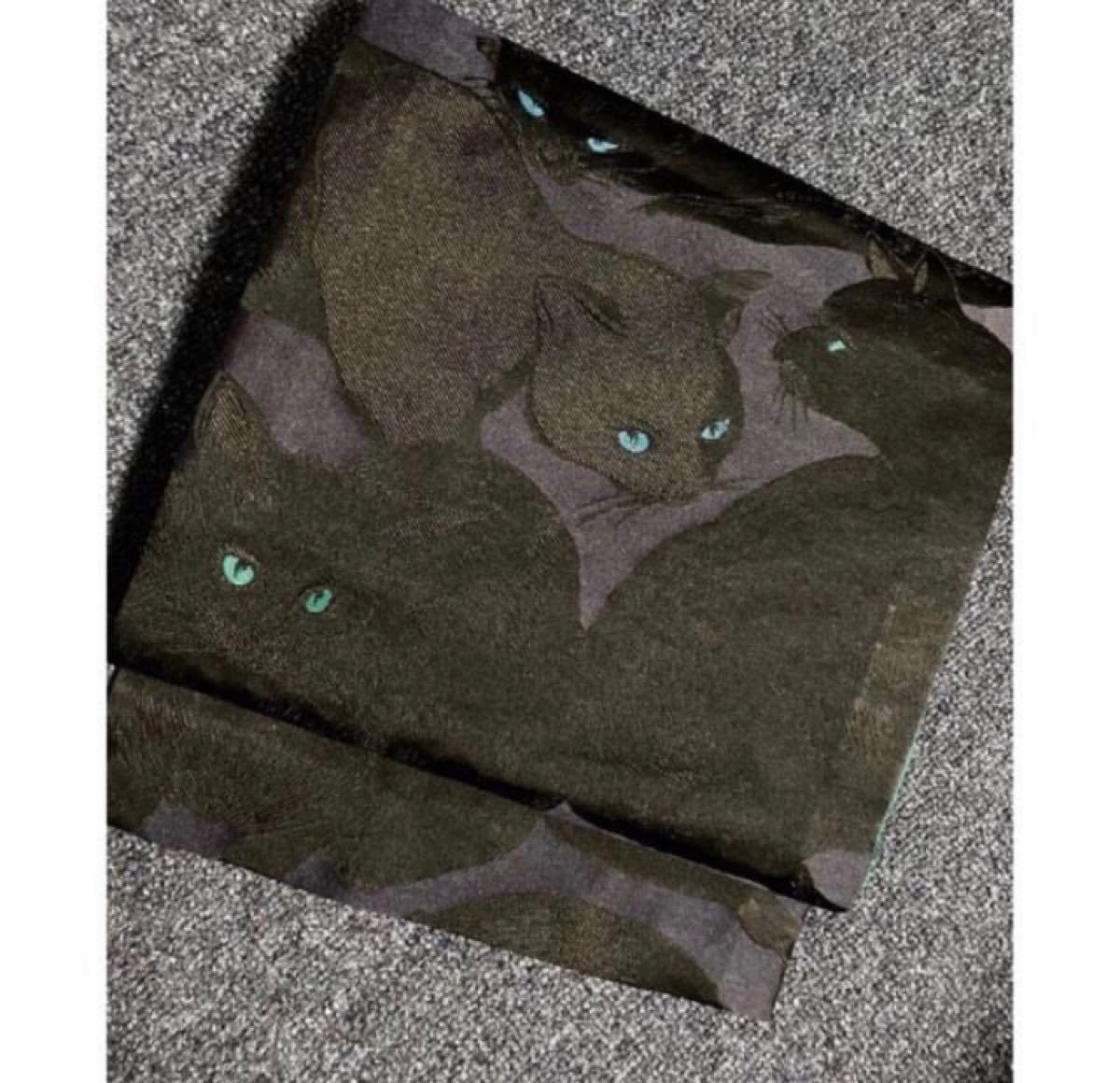 Amazon.co.jp: マニッシュな猫柄 袋帯 ターコイズブルー : おもちゃ