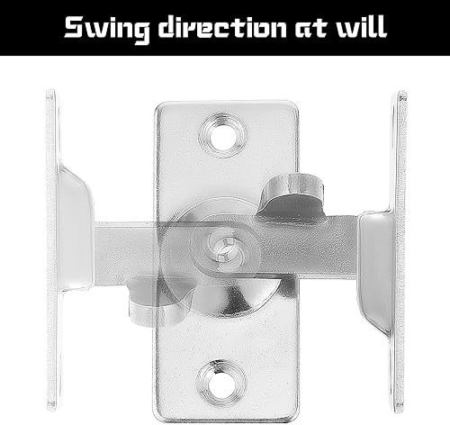 Miniatura 4 de Mini pestillo para puerta corrediza de aleación de 90 grados, cerraduras y pestillos para puerta de granero, cerradura de puerta de pantalla de