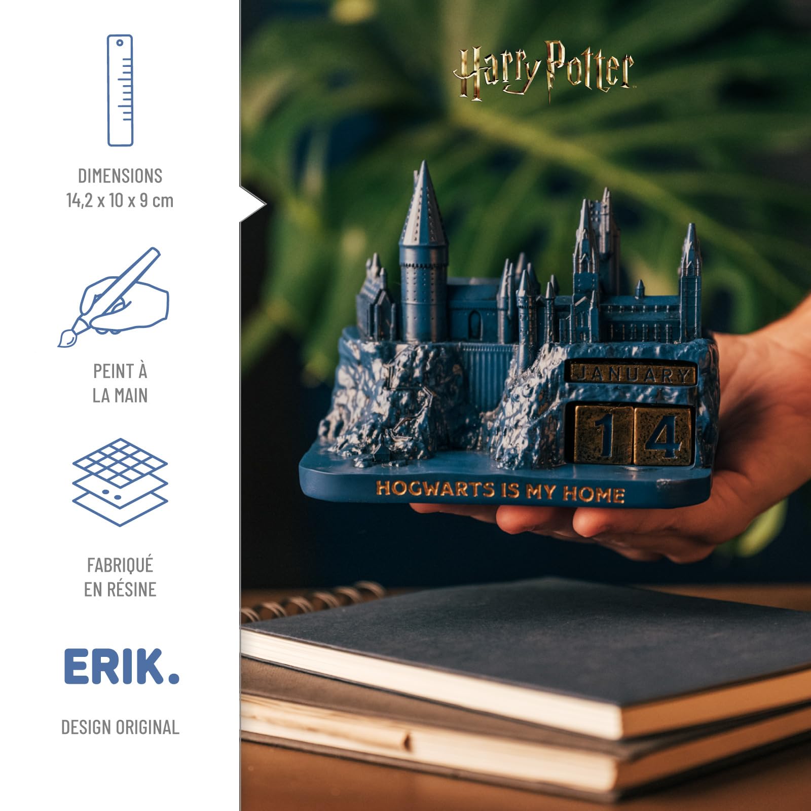 Grupo Erik - Calendrier Perpétuel Harry Potter | Figurine Calendrier, Calendrier 3D, pour Enfant, Cadeaux Geek