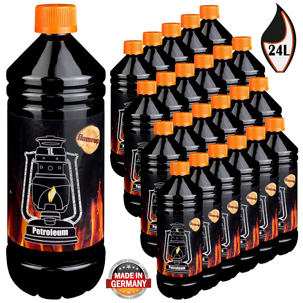 Cherosene Petrolio per riscaldamento a stufa a lampada a lampade a camino riscaldamento detergente 24 l Flameup
