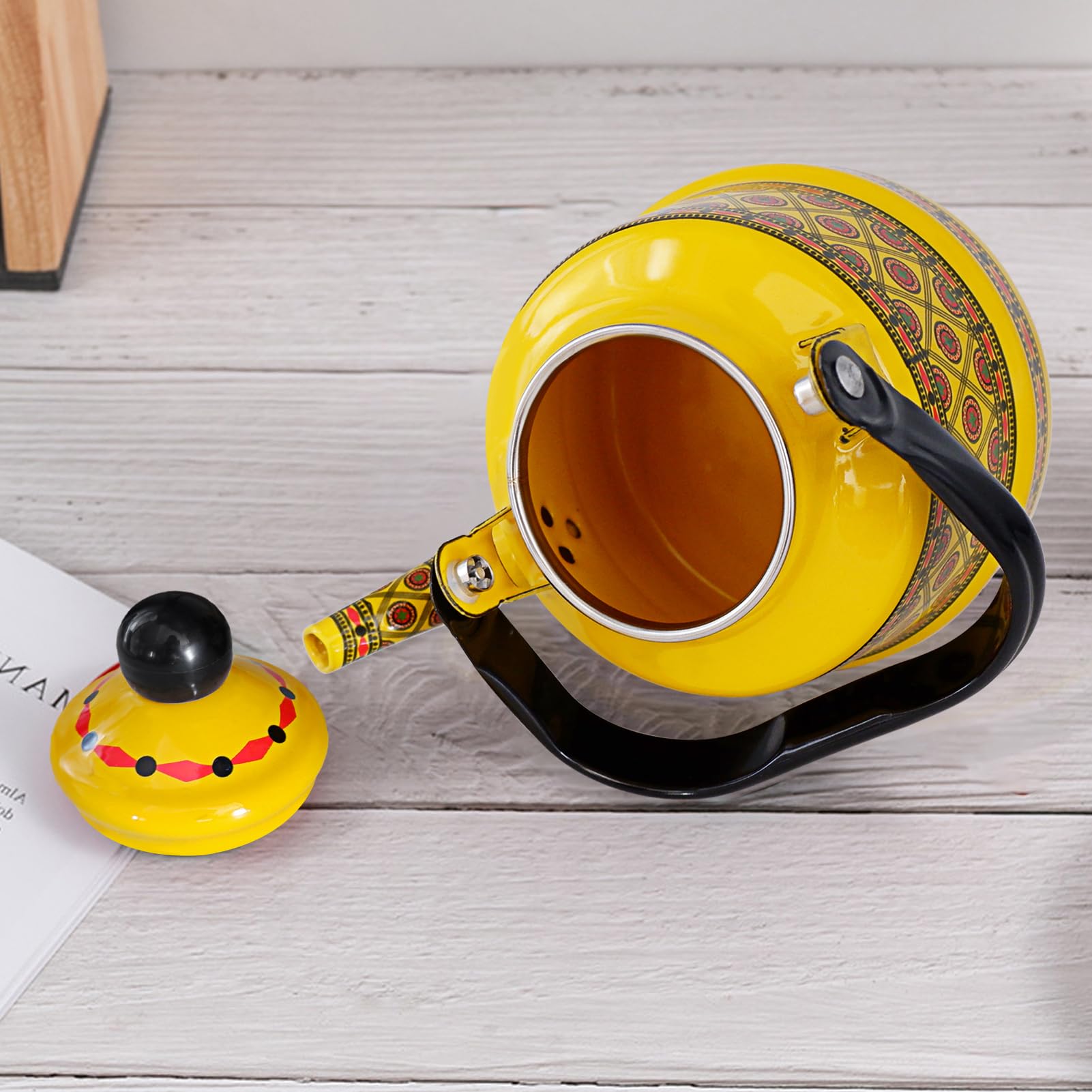 Amazon.com: 1.1L Arab style Vintage Tea Kettle,Enamel Tea Kettle
