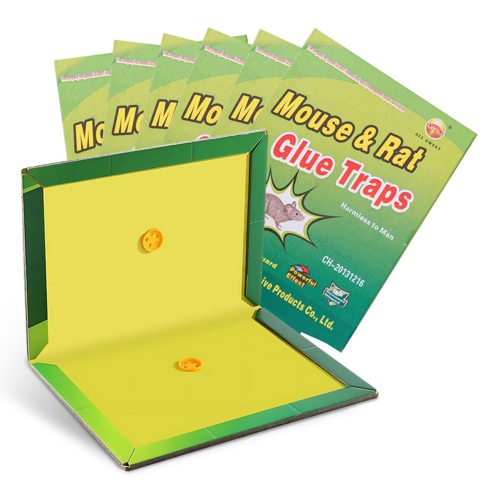 adam & eesa Sticky Pest Control Traps, Pack of 5 Sticky Trap Boards, Extra Strong Multi-Use Gum Sticky Pads