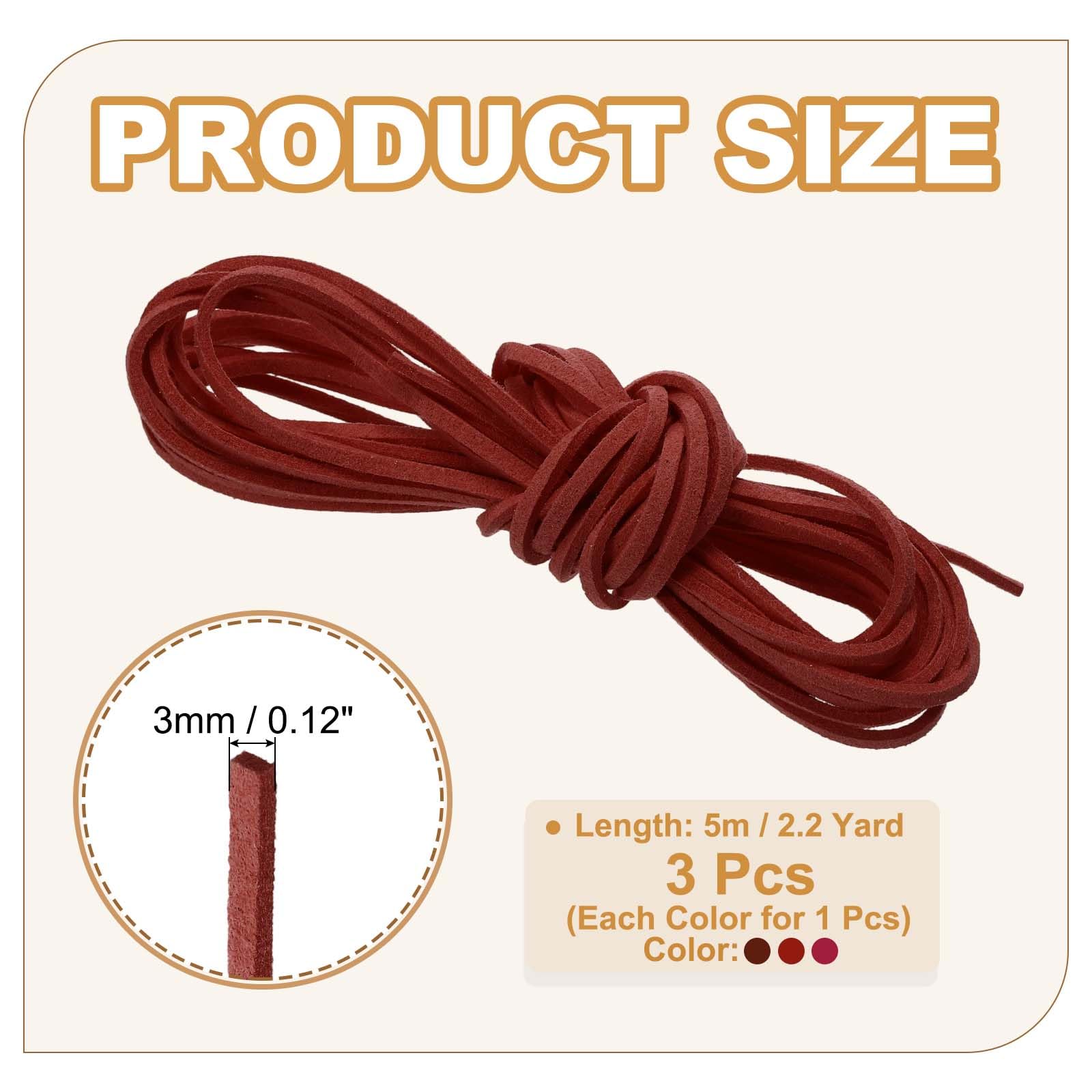 PATIKIL Faux Suede Leather Cord - Image 2