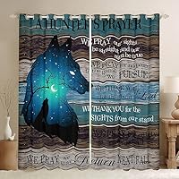 Tenda oscurante con motivo a linee di cervo: decorazione per la casa con animali - Italia