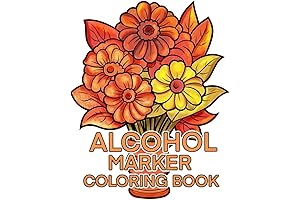 Alcohol Marker Coloring Book: Unleash Your Inner Artist with Stunning Designs