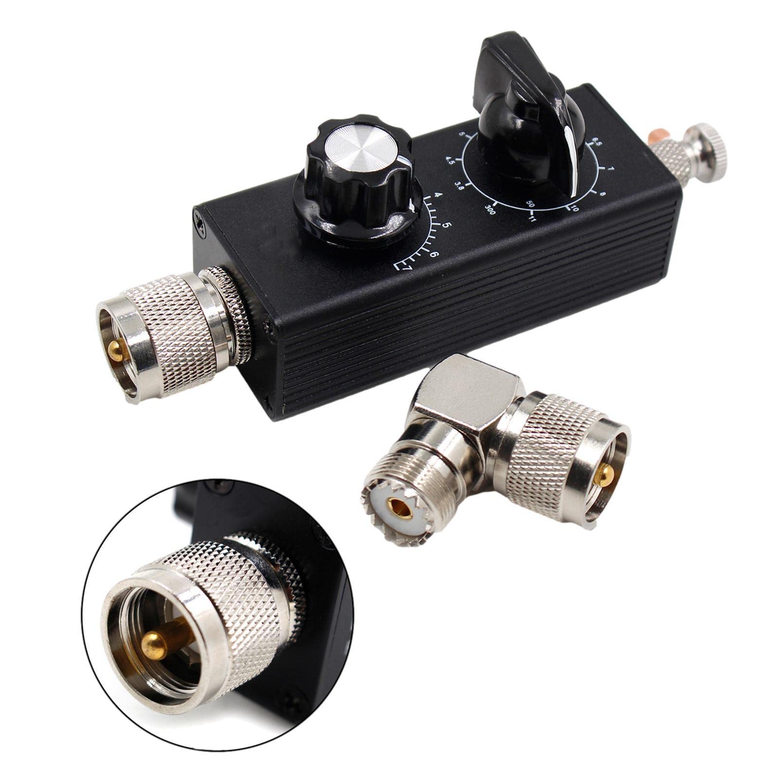 Antena interior FM | Antena de radio de bolsillo,Antenas de banda completa para recibir frecuencias UHF VHF, superior con conector macho M4 Abbto
