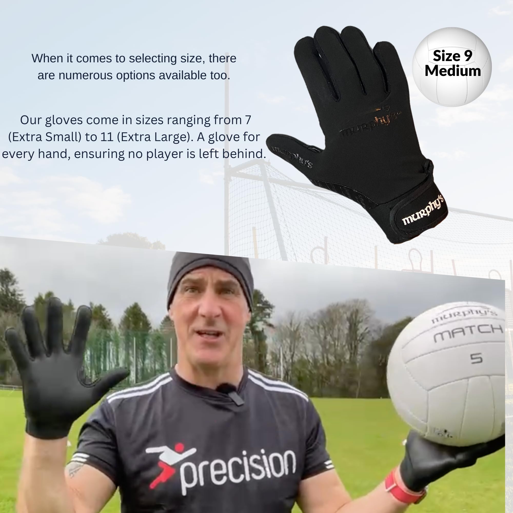 MURPHY Murphy's Gaelic Gloves Guantes, Unisex Adulto