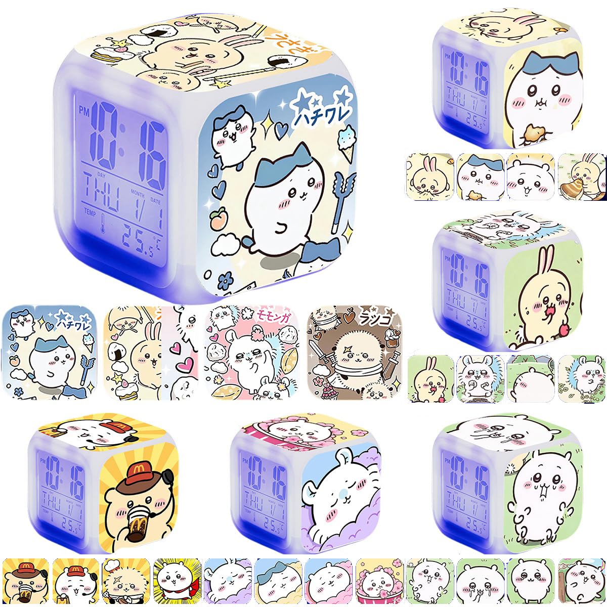 ちいかわDAYS ちいかわ飲茶　うさぎ　時計 ちいかわDAYS ちいかわ飲茶 うさぎ 時計 ちいかわDAYS ちいかわ