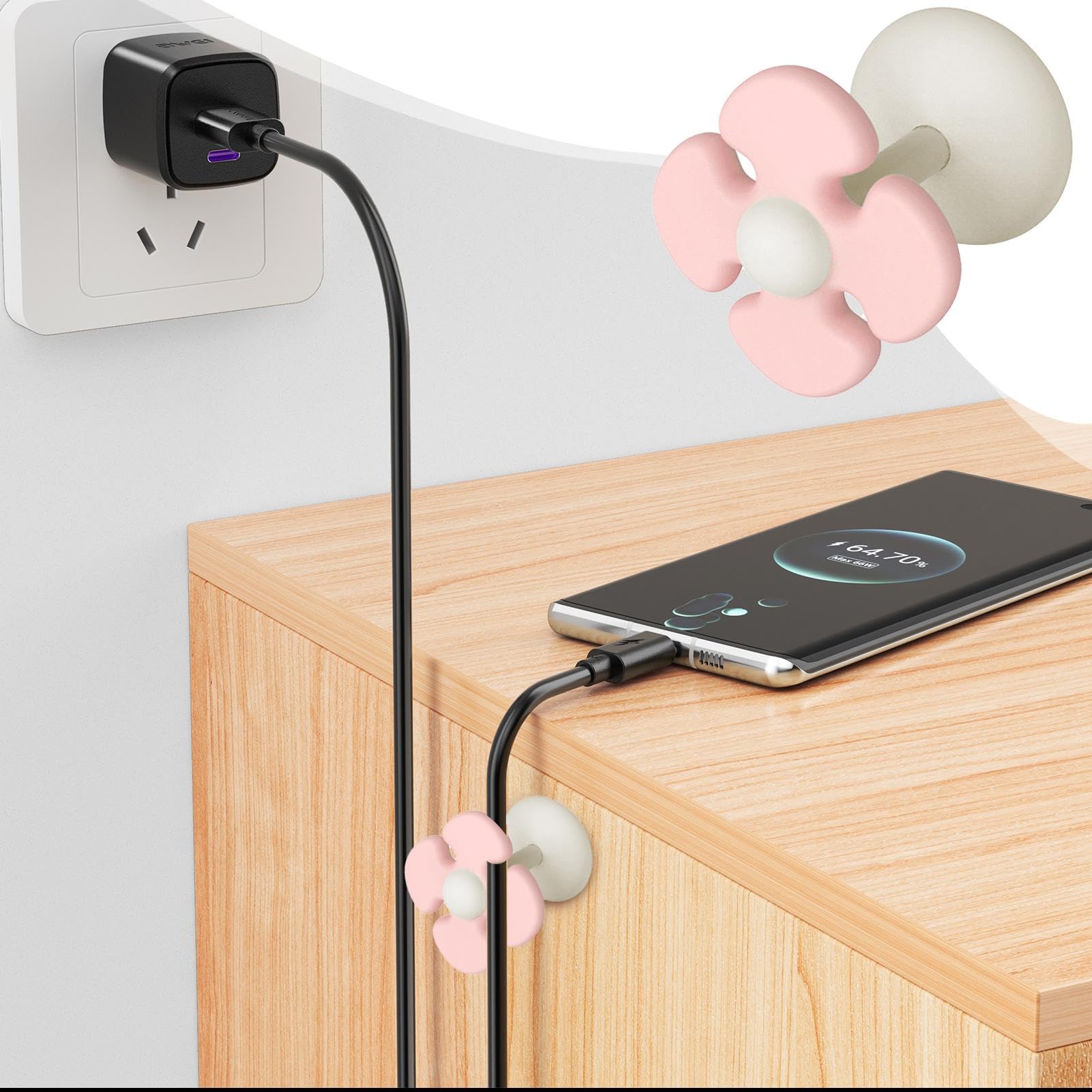 Organizzatore Cavi In Silicone Simpatico: Tiene In Ordine I Tuoi Caricabatterie In Casa E In Viaggio