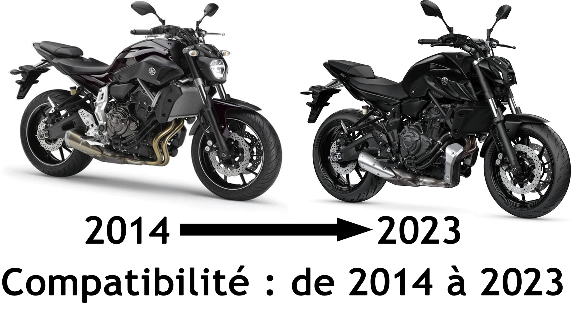 Yamaha MT 07 Voorvork bescherming - VB Motoparts
