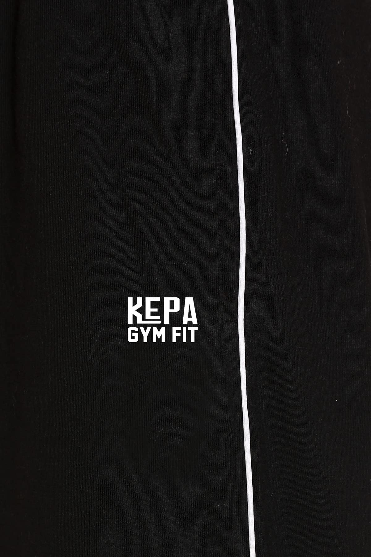 Kepa Joggers Pants for Women with Secure Pockets – Comfortable Stretchable Gym Pants, Lounge Lowers & Casual Wear Track Pants – S-XXL Black White 2