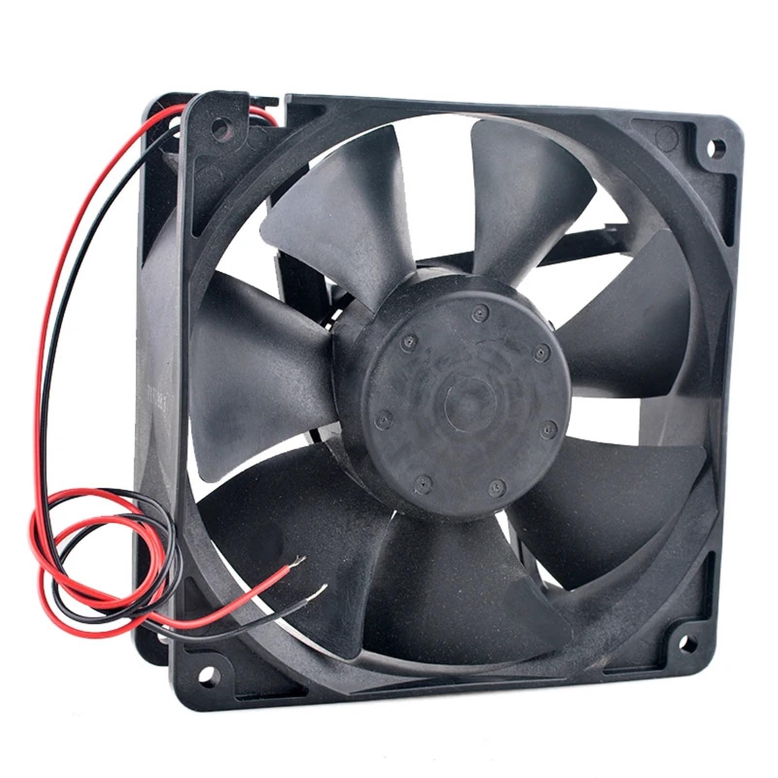 PEQYUACTE 12cm Dual Ball Bearing Axial Flow Cooling Fan 4715KL-05W-B20 DC24V 0.28A 2Pin Frequency Converter 120x120x38mm for Computer Case