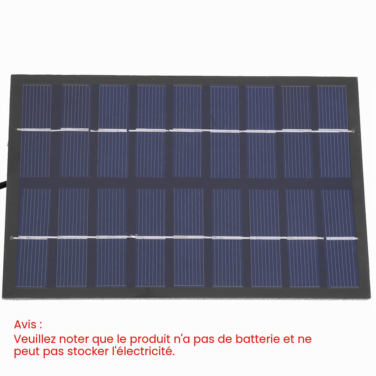 Pompe Solaire Fontaine 4 Buses Panneau Intégré Kit Submersible 200L/h Silencieux Automatique pour Jardin Étang Bassin Poisson