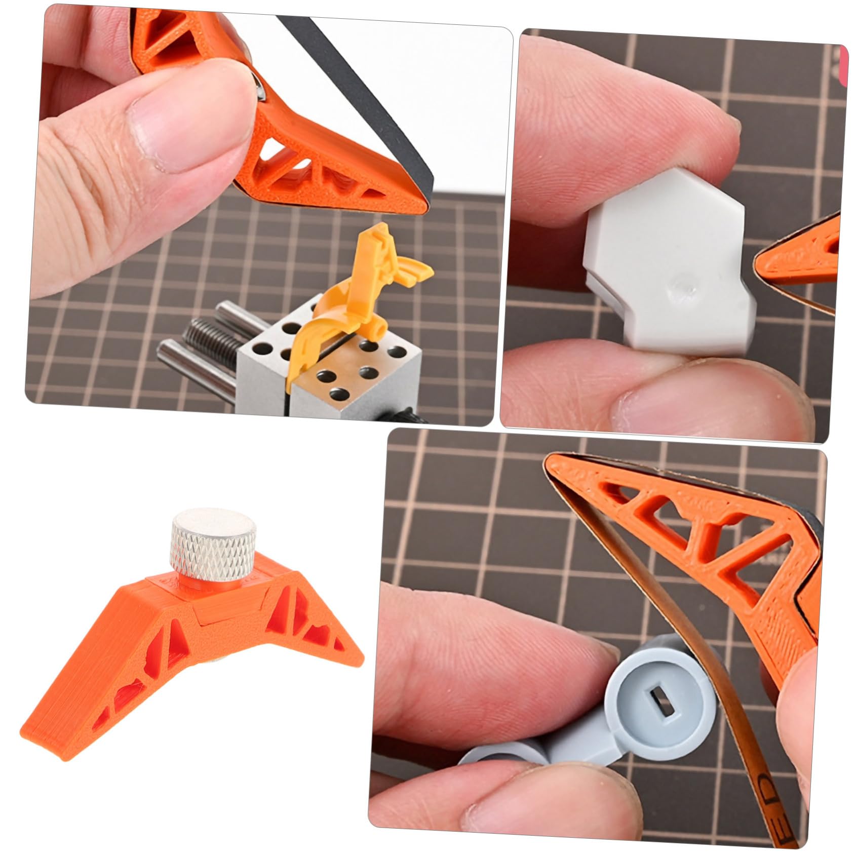 NUOBESTY 5 Pezzi Levigatura per Montalibri Utensile Maneggevole per Te e Professionisti Ottimo per Superfici Piane e Curve
