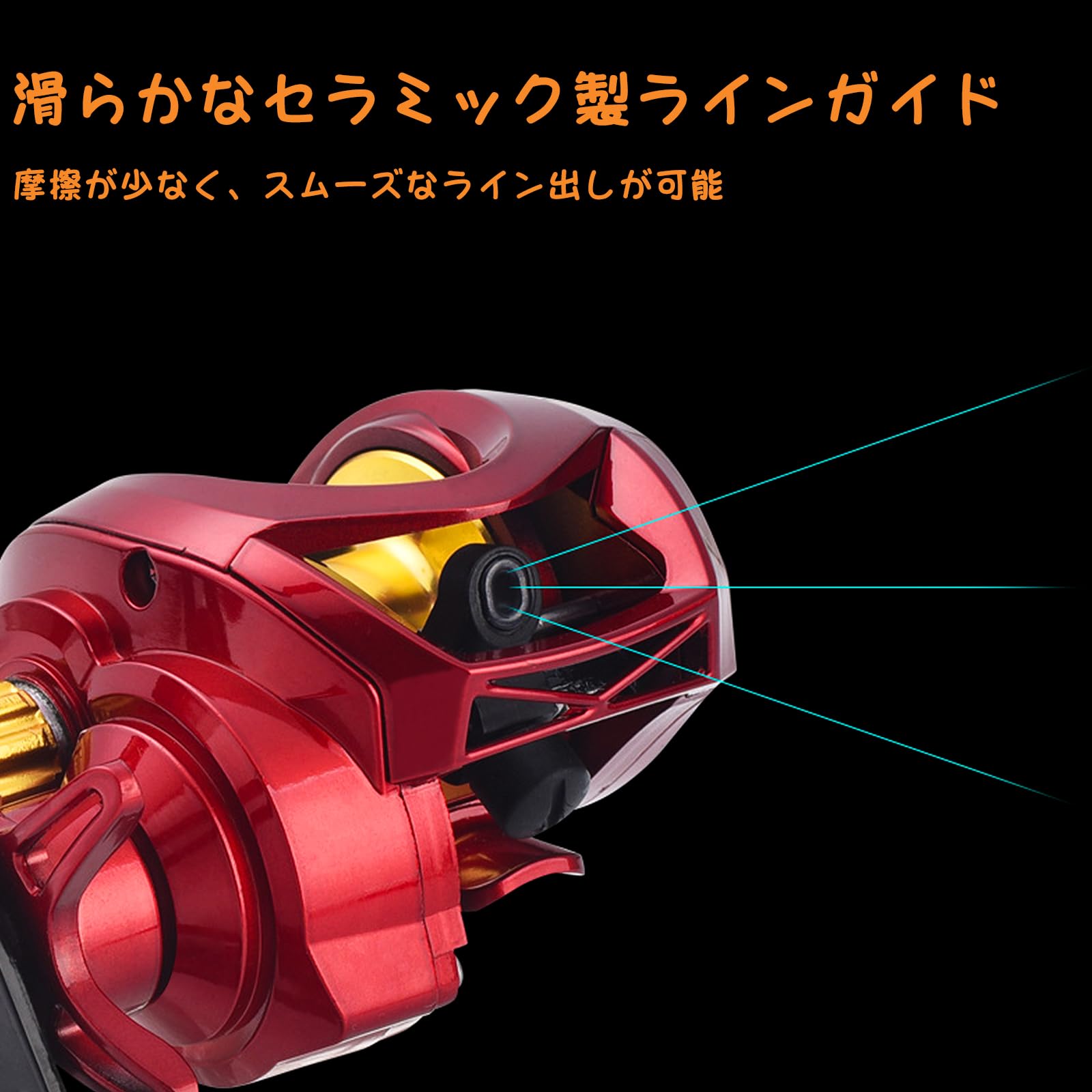 Amazon | fuliji リール ベイトリール 釣りリール ベイトフィネス