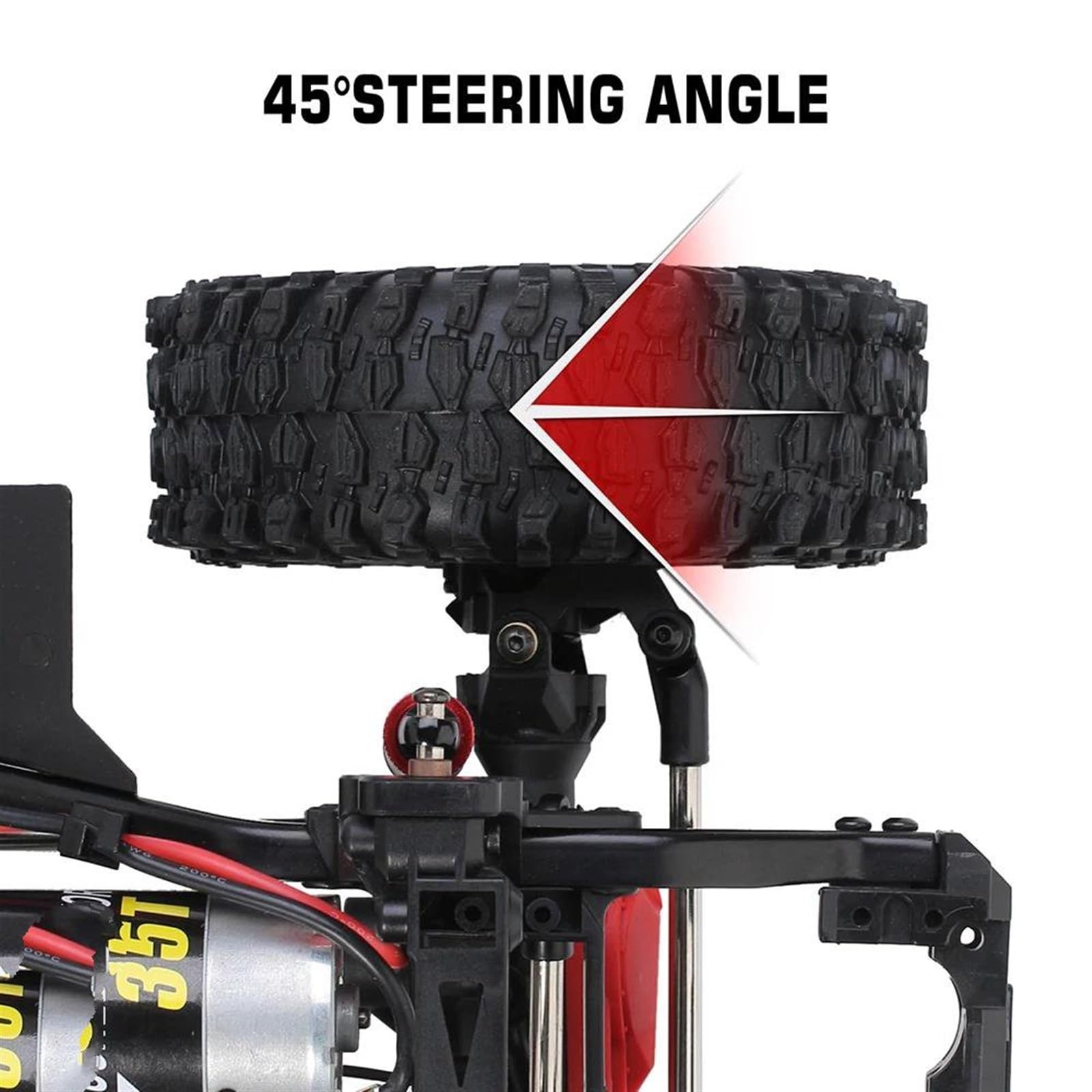 Essieu Avant/Arrière Pour TRX-4 1/10 - Pièces De Mise à Niveau En Métal/Plastique - Longueur 220 Mm - Pour Voiture RC