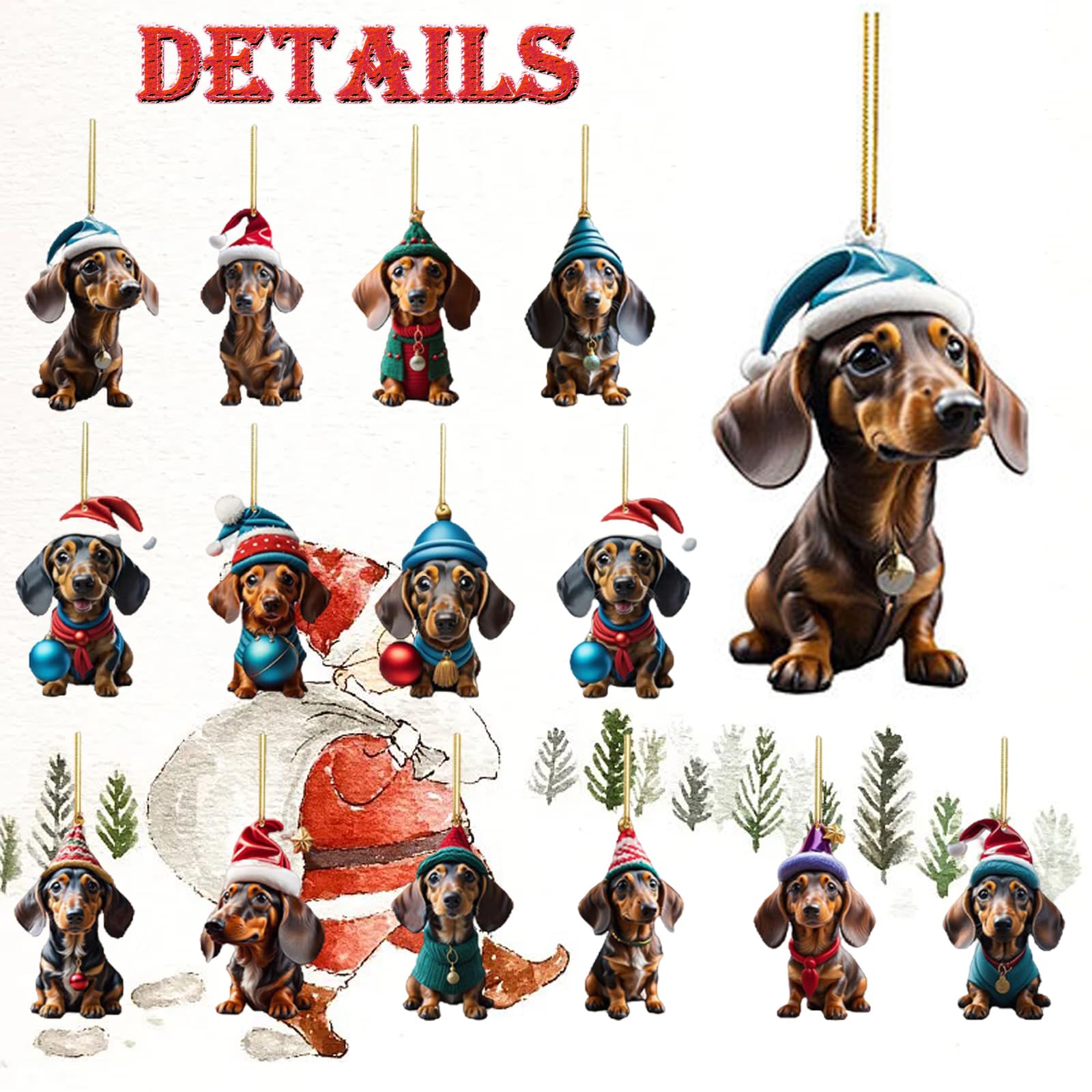Advent Calendar 2024, Xmas Advent Calendar 2024, Dog Advent Calendar 2024, Dachshund Advent Calendar 2024 - Image 3