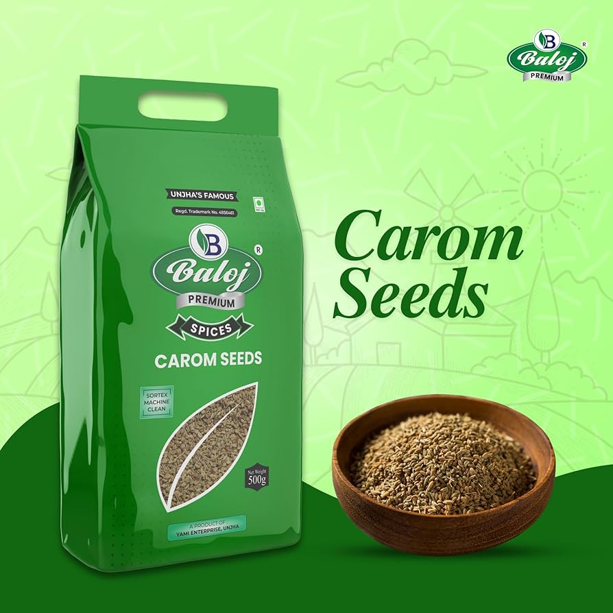 Nature food Carom Seed / Ajwain 500 g