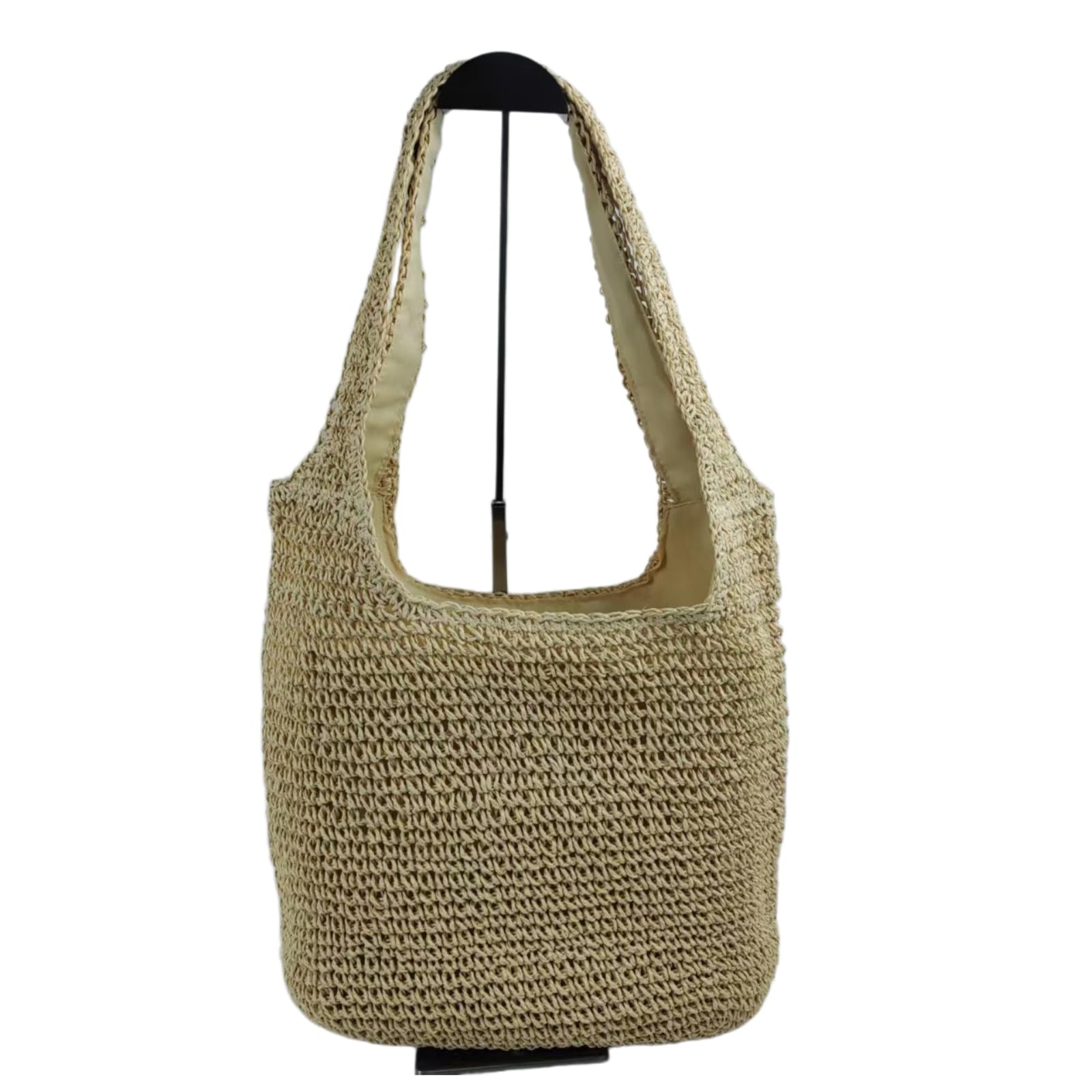 EBZFASO Straw Shoulder Tote