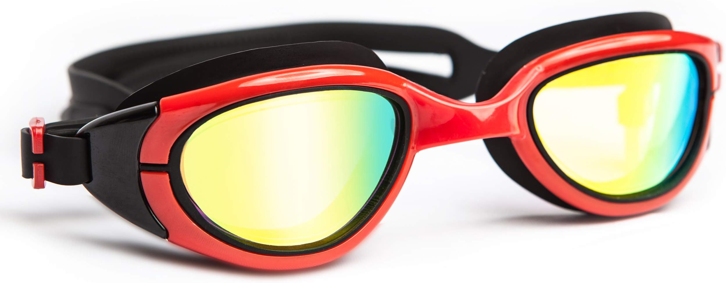 Island Sports, Adult Mirrored, Anti Fog Swimming Goggles. Perfect for Pool or Open Water Triathlon Swimming.