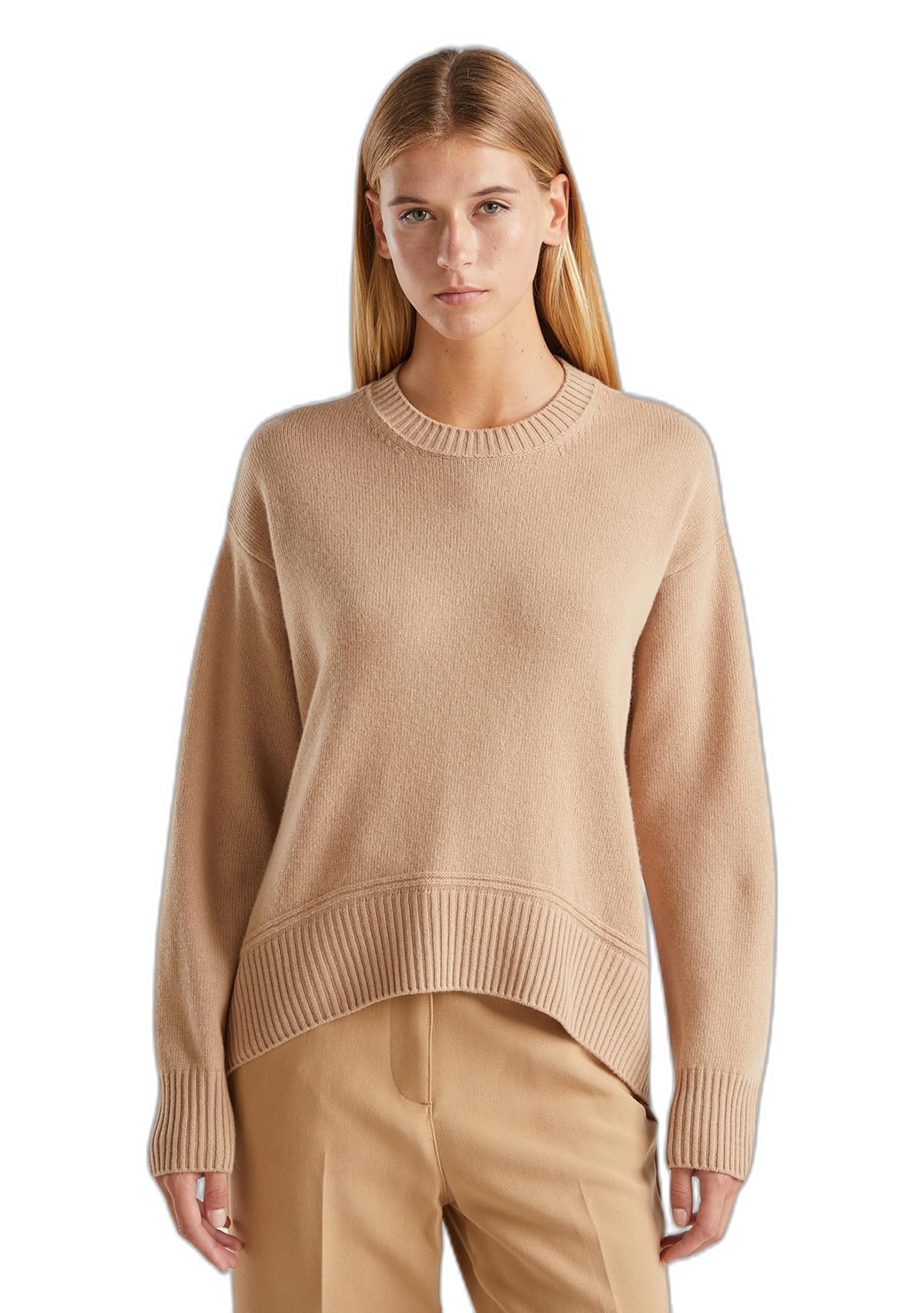 United Colors of Benetton Maglia G/C M/L 1244d10bc Maglione Donna