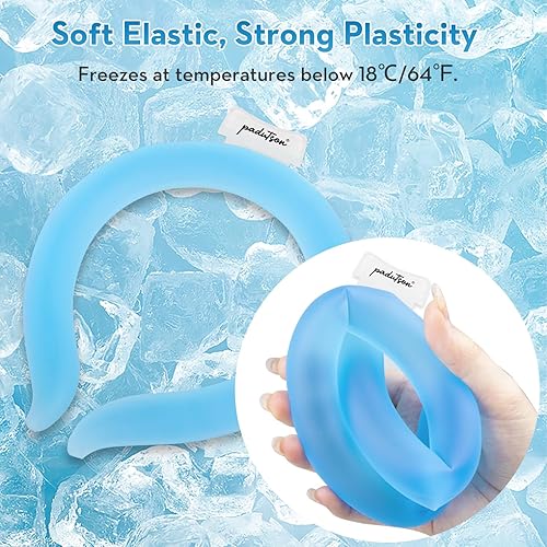 Miniatura 2 de Neck CoolingTube, enfriador de hielo reutilizable para el cuerpo portátil CoolingProducts, Enfriadores de cuello para clima cálido