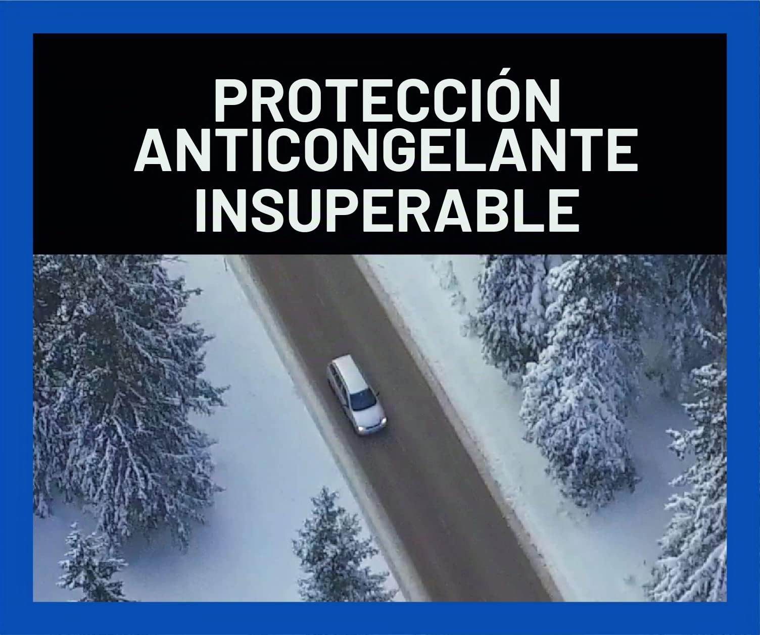 Zerex Anticongelante/refrigerante prediluido 50/50 sin silicato ni borato Azul para vehículos asiáticos, 1 GA