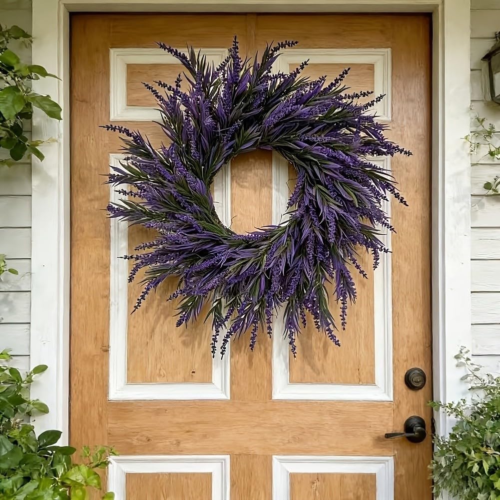 per corona Fiori Lavanda Plastica Esterno Interno per corona