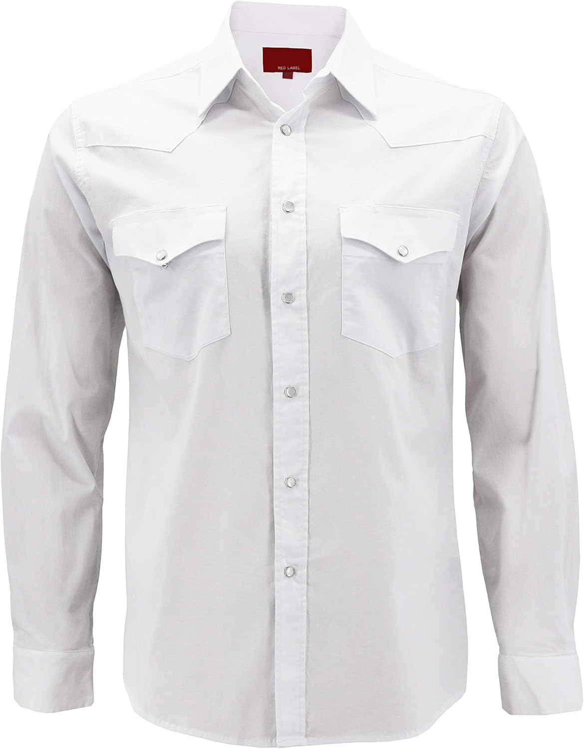 Men’s Patroncito Pearl Snap Long Sleeve Western Cowboy Dress Shirt Ultra Slim Fit