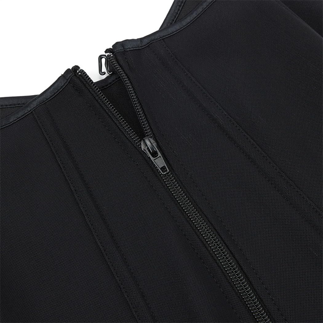 Valin Corset Overbust Élastique Fermeture Arrière | Tissu élastique, fermeture éclair arrière, coutures baleinées verticales, bord supérieur en cœur, ourlet courbé