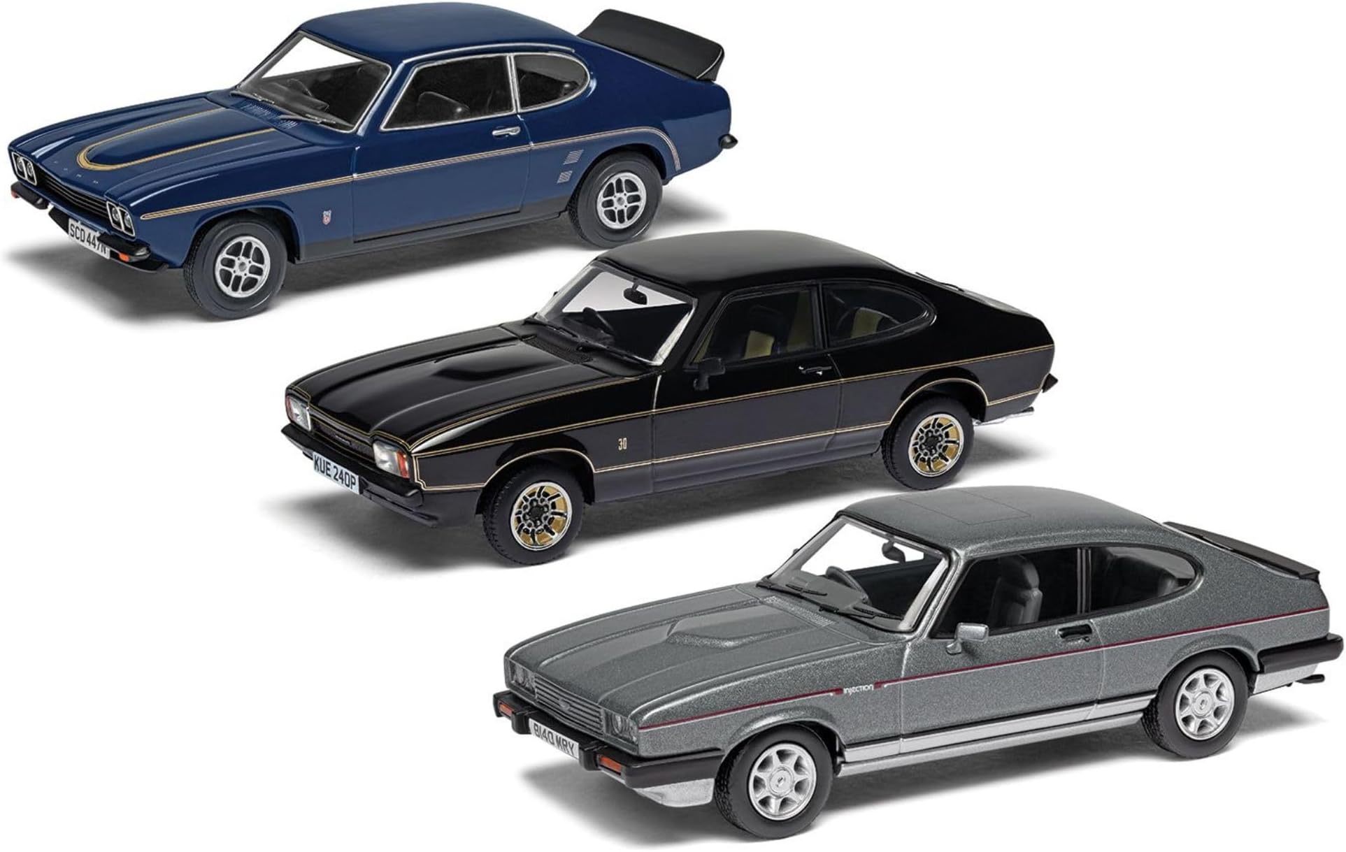 Corgi Ford Capri Sporting Trilogy Collection, Painted