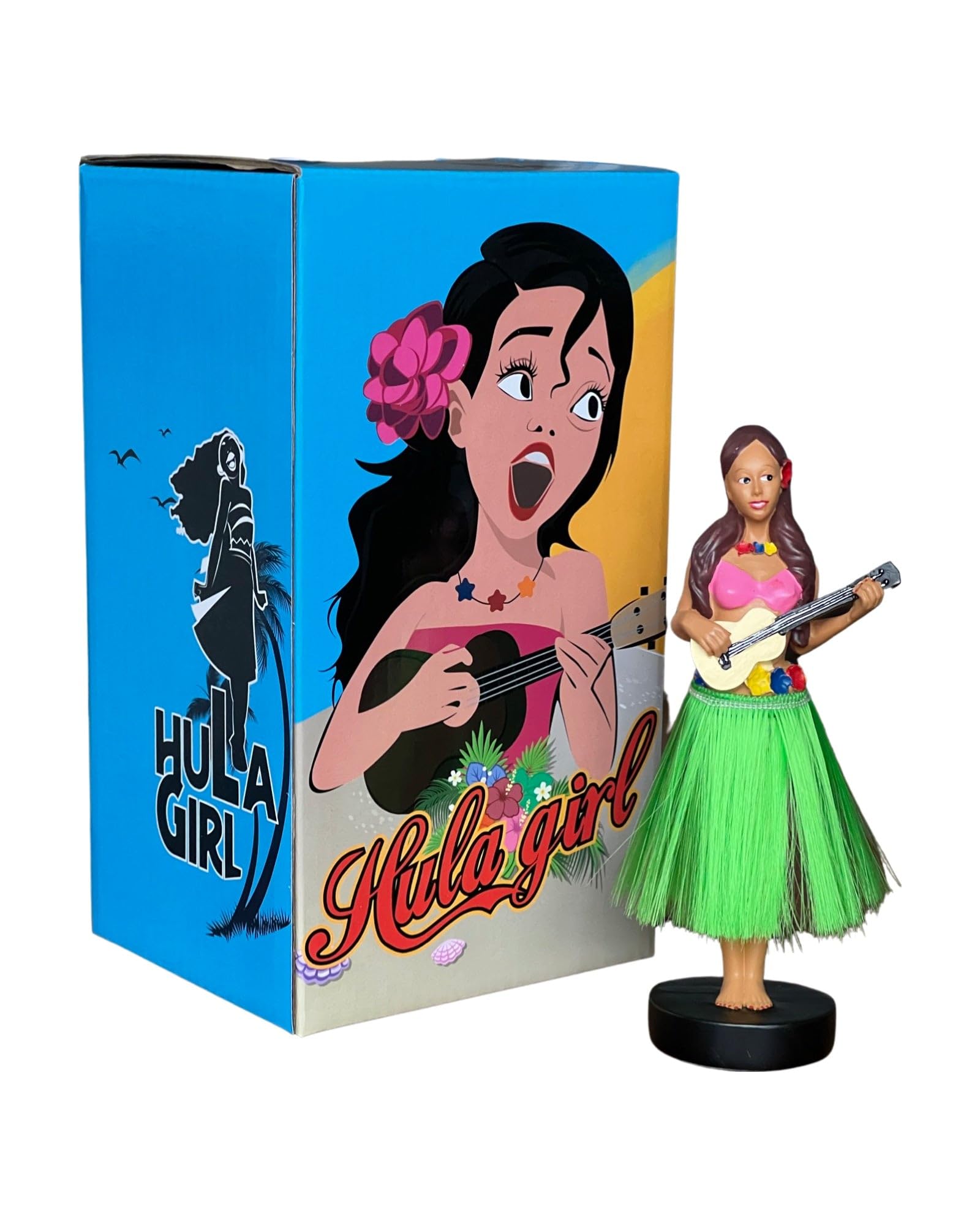 Hula Girl Girls Multi-Colored Or Assorted Colors Hula Hawaiian From Aloha Vibes For Your Dashboard