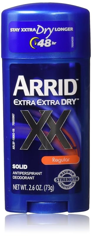 Desodorante antitranspirante em bastão Arrid XX Wide Regular, 73 g, pacote com 6