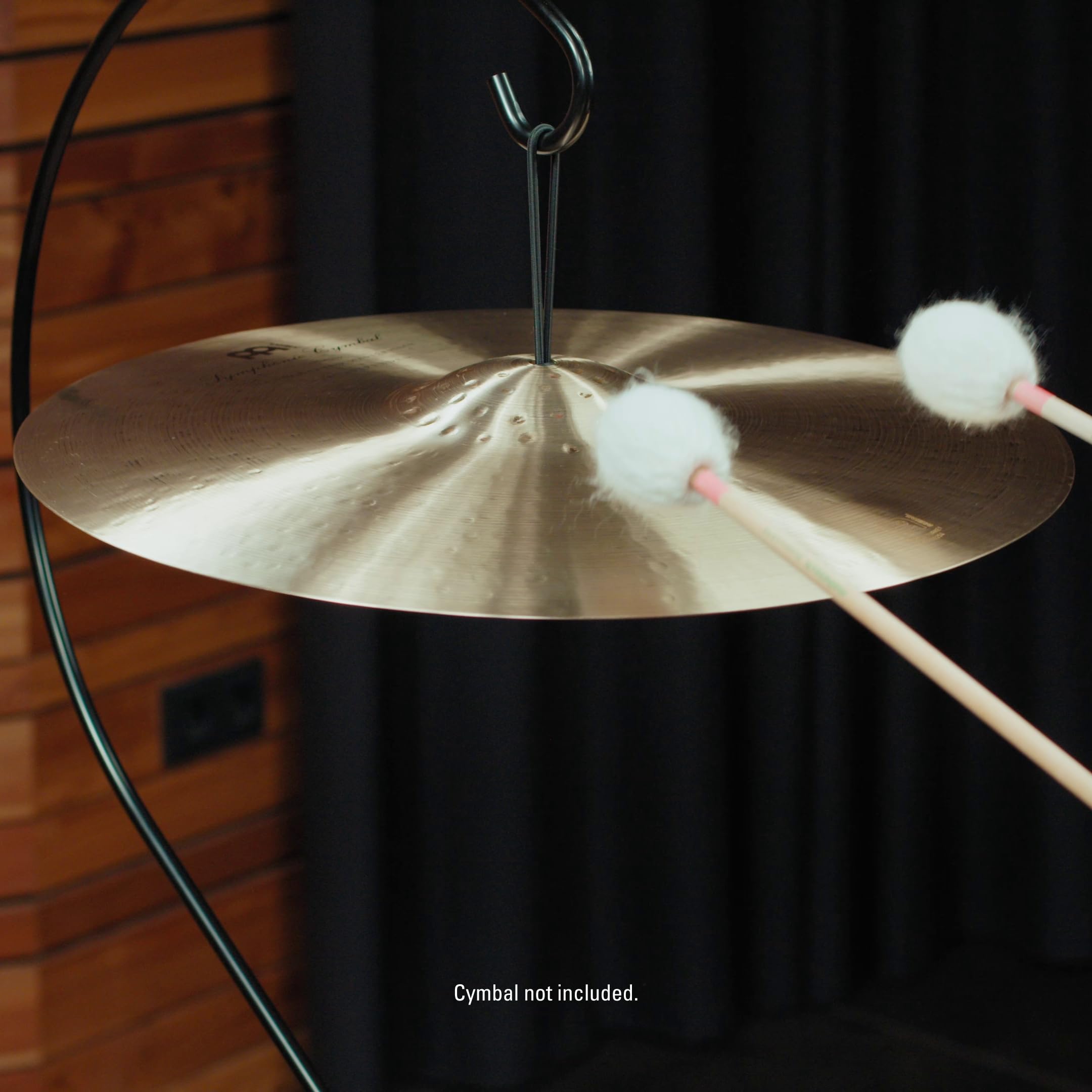 Kokdid Apilador Stacker Para Platillos De Percusión - Soporte De Metal Con Fieltro, Fácil De Usar, Compatible Con Baterías (Largo/Corto)