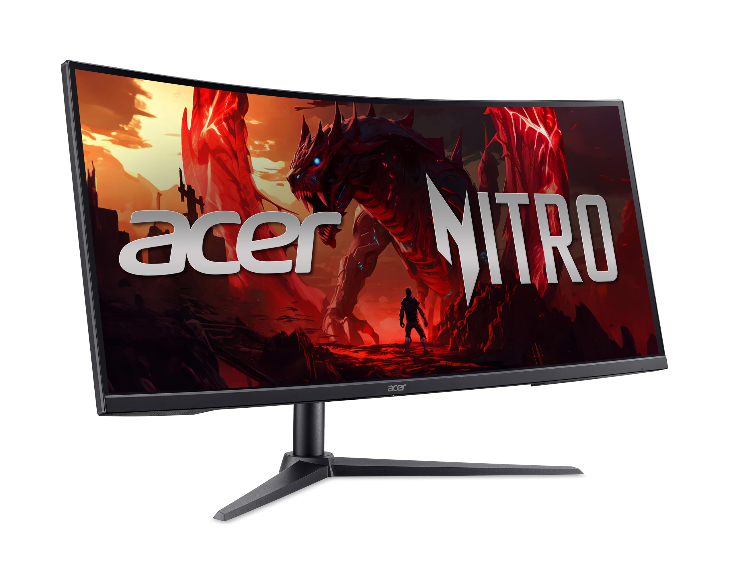 Acer Nitro XZ340CUR W0 Gaming Monitor 34 Zoll UWQHD LED 240Hz 1ms Curved FreeSync Premium HDR