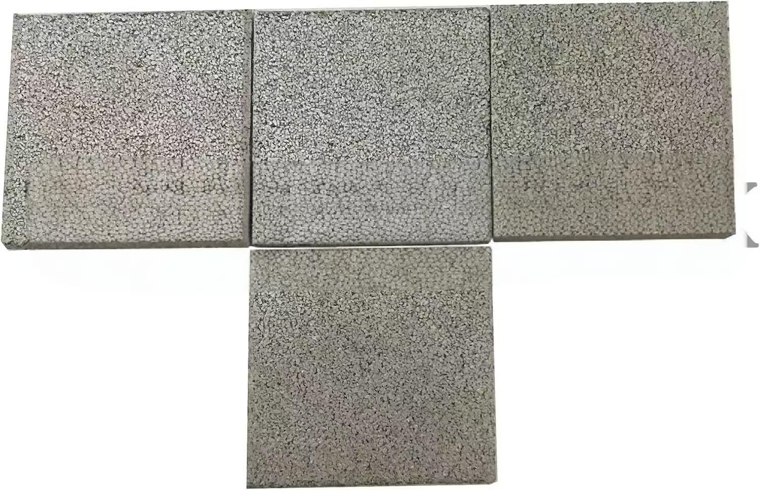 Tytanowa płyta mikroporowata o wysokiej czystości - Filtr spiekany 30x30x1 mm - 4 sztuki do uzdatniania wody i oczyszczania gazów