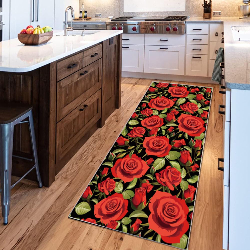 Tappeto Corridoio 3D Antiscivolo - 60x300cm Lavabile Per Casa E Ufficio