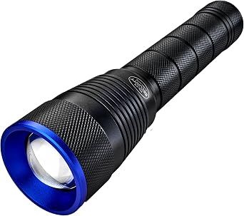 Police Security Skylar LED Flashlight - 3300 Lumen | Ultra-Bright LED Output | Slide Focus | 5 Light Modes | Long Distance Beam