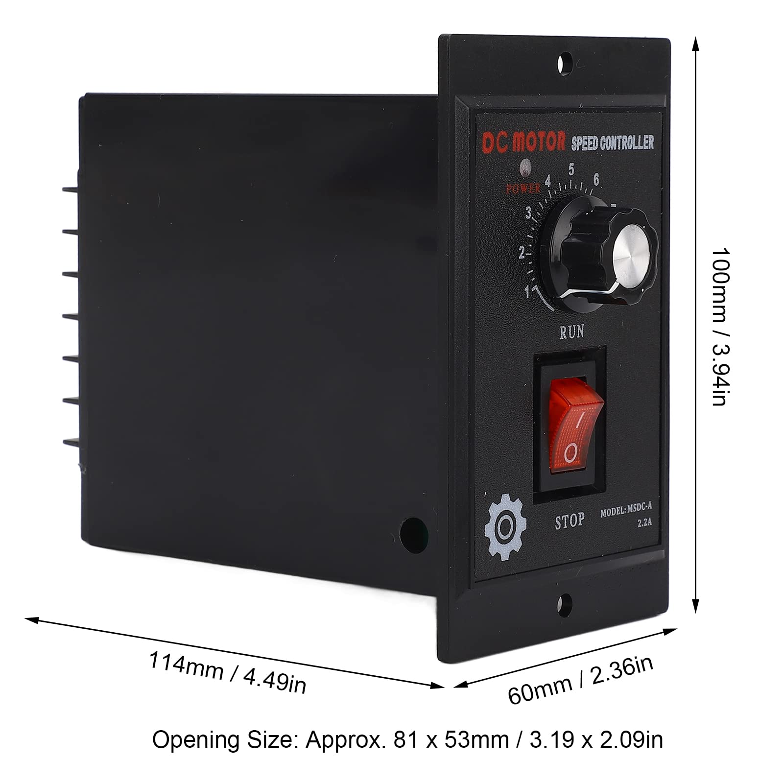Regolatore di velocità del Motore Regolatore di velocità del Motore Avanti Indietro Uscita 220 V CA Interruttore di Controllo del Regolatore del Motore 180 V CC (500W)