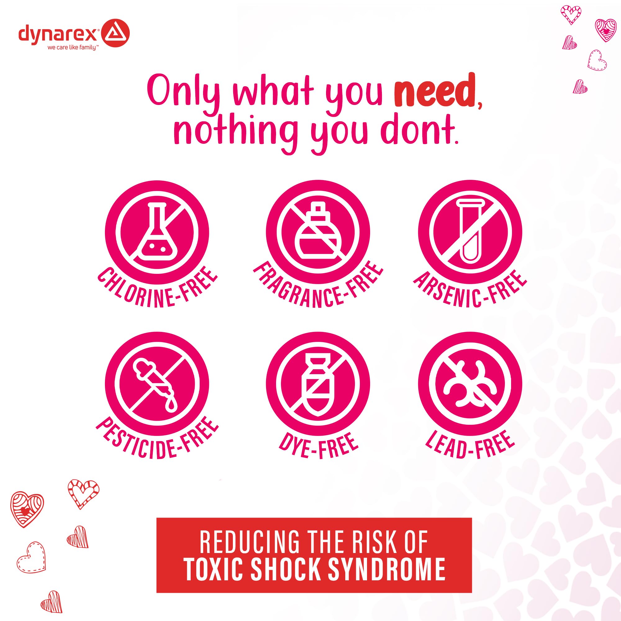 Dynarex Super Plus Tampons – Bulk Feminine Hygiene Product with Cardboard Applicator – 8 Hour Protection – 10 Boxes of 200 Total Tampons
