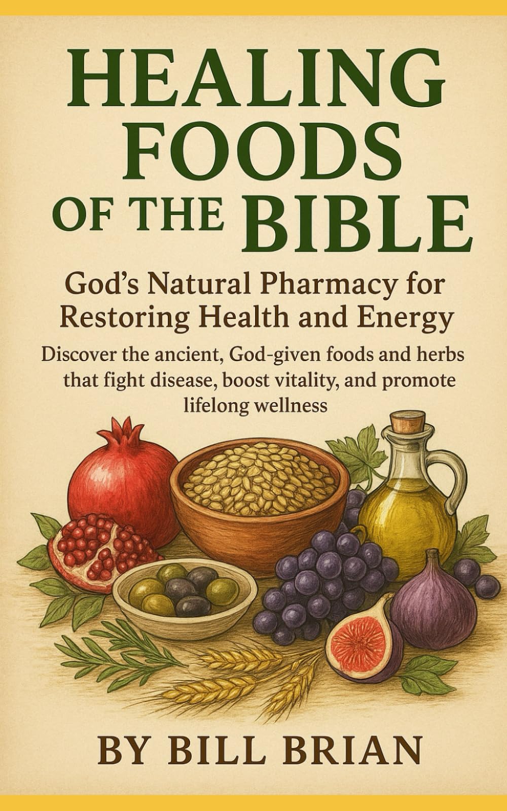 Healing Foods of the Bible: Discover Ancient Biblical Foods, Herbs, and Natural Remedies for Healing, Boosting Immunity, Preventing Disease, and Restoring Vitality God’s Way (Bible Healing Series)