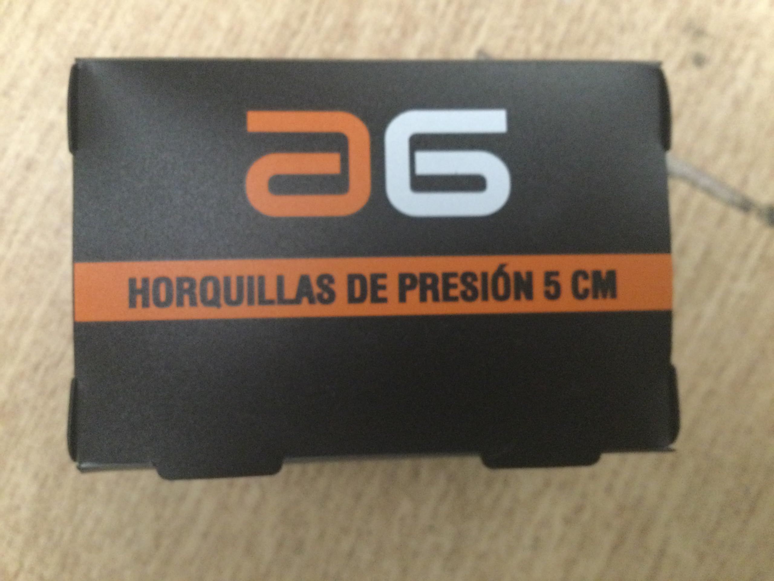 HORQUILLA CLIPS CARROL CAJA 400un NEGRA