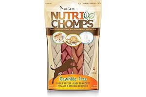 NutriChomps Dog Chews: Small Rawhides for Dogs