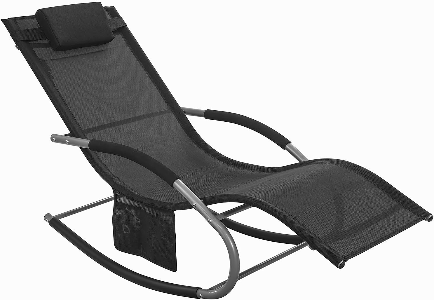 SoBuy OGS28SCH, Outdoor Garden Rocking Chair Relaxing Chair Sun