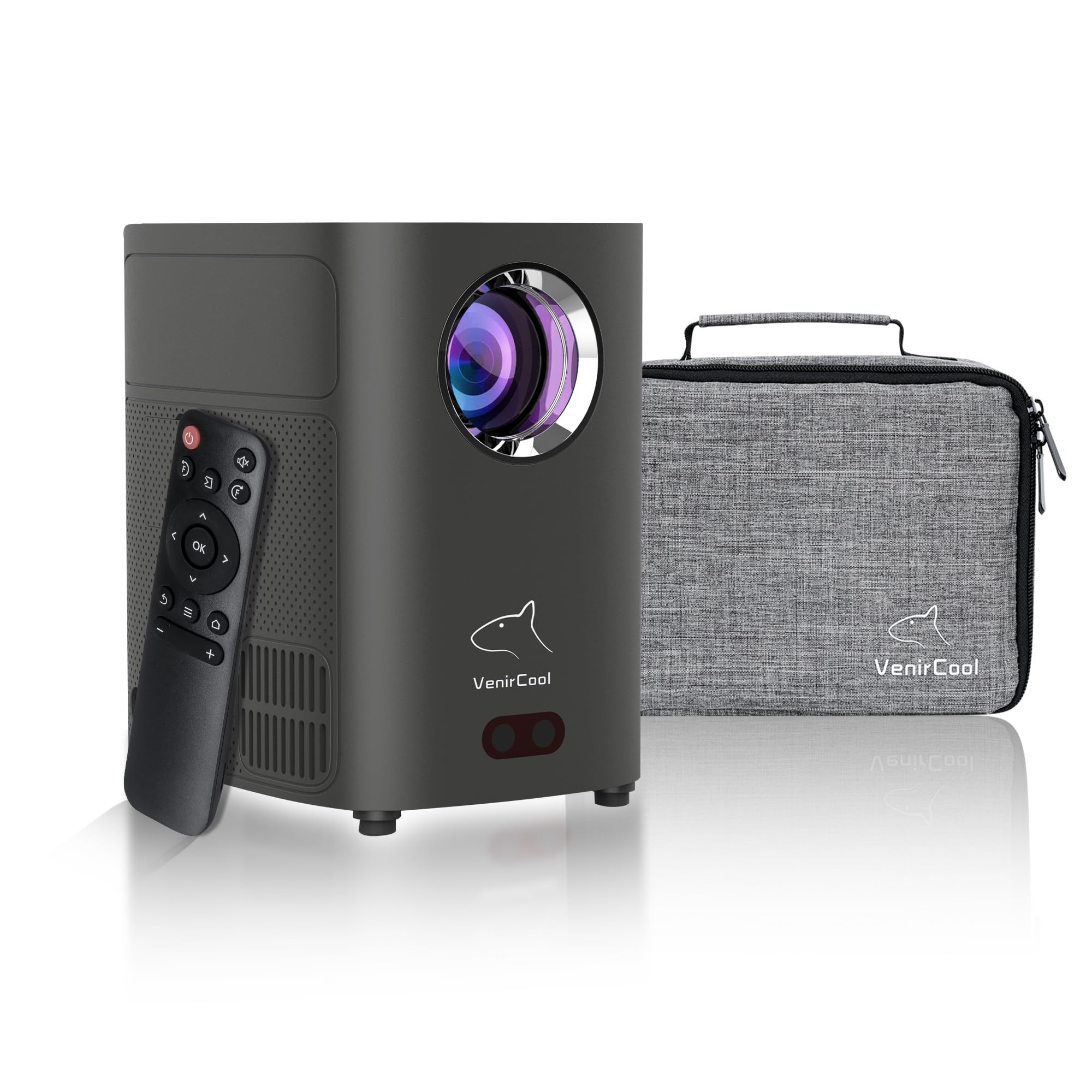 Projektor Q3 Ultra 750 ANSI/10000 ISO LUMEN Android 11 1080P 4k obsługa wyświetlacza FHD - mini inteligentny projektor WiFi i Bluetooth do kina domowego i filmów na świeżym powietrzu z