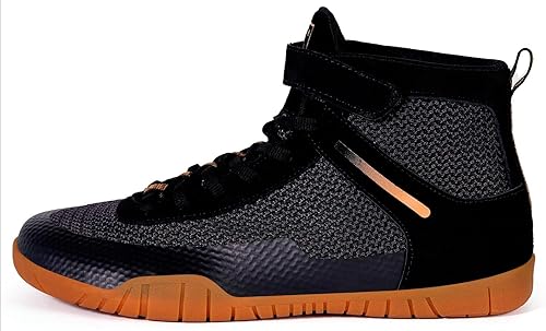 Miniatura 2 de Zapatos de lucha libre para hombre, zapatos de boxeo, fitness, levantamiento de pesas, levantamiento de pesas, suela de caída cero