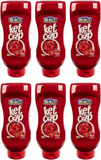 Burcu Ketçap 650 gr Tatlı x 6 Adet