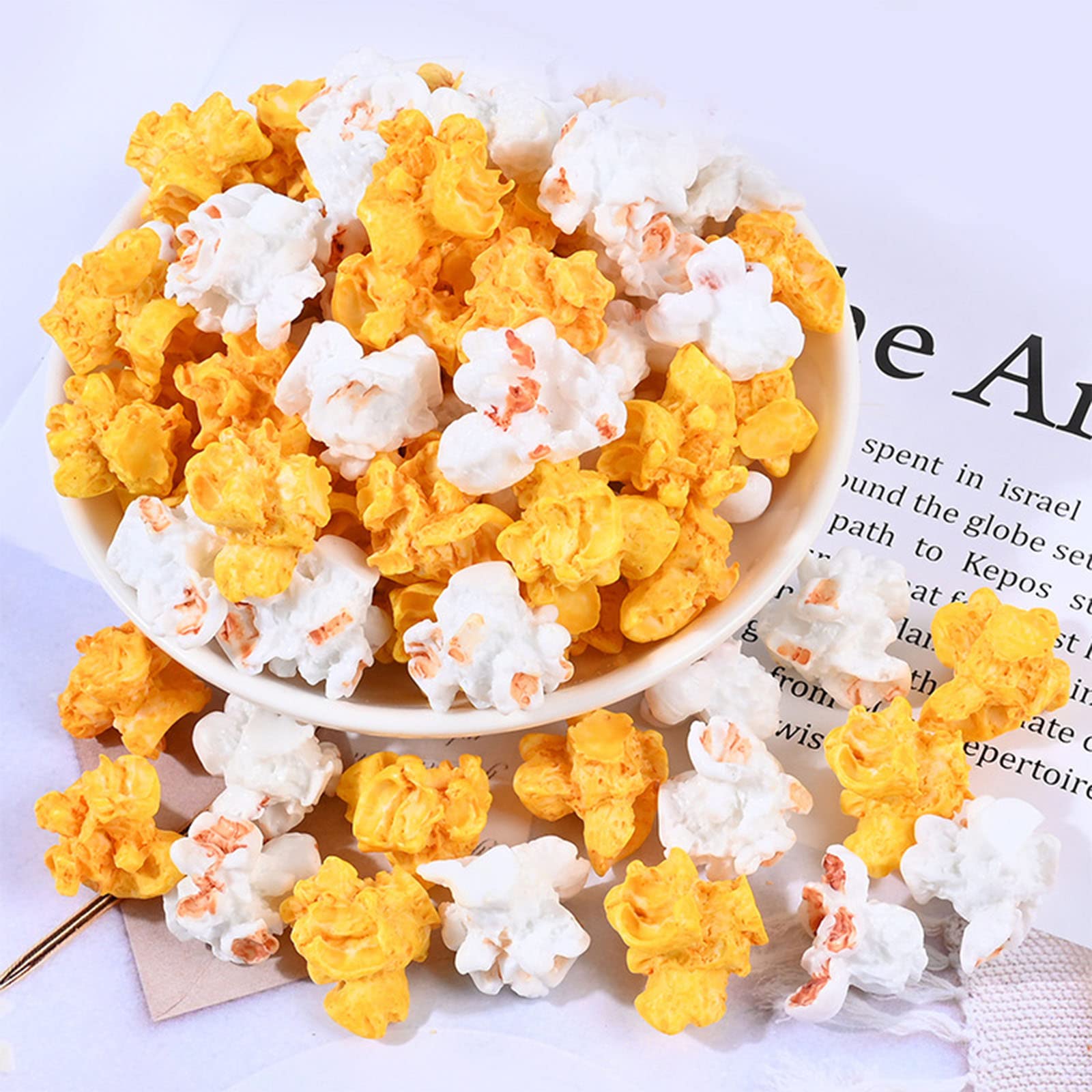 3D Popcorn vormige Silicone Mould Candy Chocolate Jelly Cake