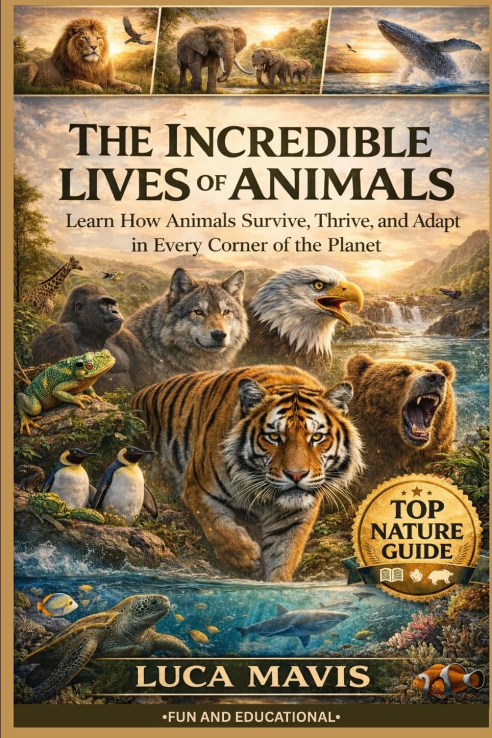 THE INCREDIBLE LIVES OF ANIMALS: Learn How Animals Survive, Thrive, and Adapt in Every Corner of the Planet