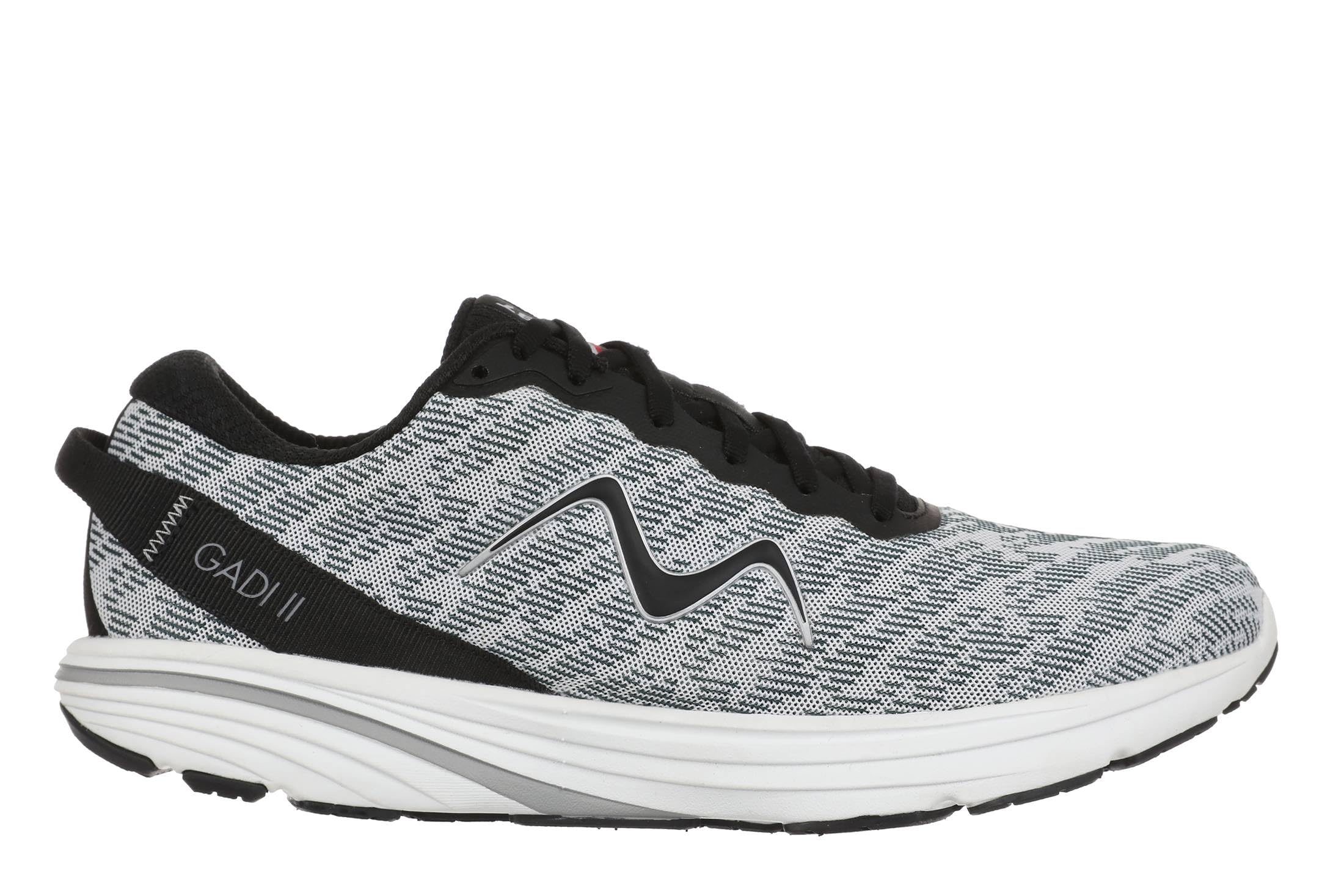 MBT GADI II Lace Up Sports Shoes for Women, Anatomical and Comfortable  Running Shoes, Physiological Comfort and Stability with Curved Sole, Running